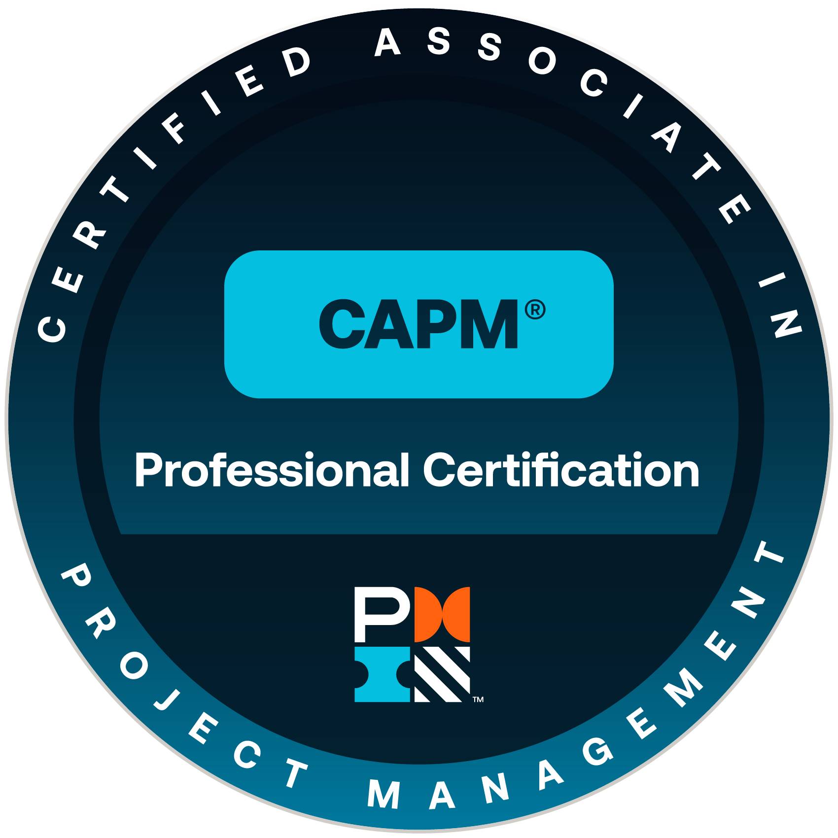 CAPM certification badge