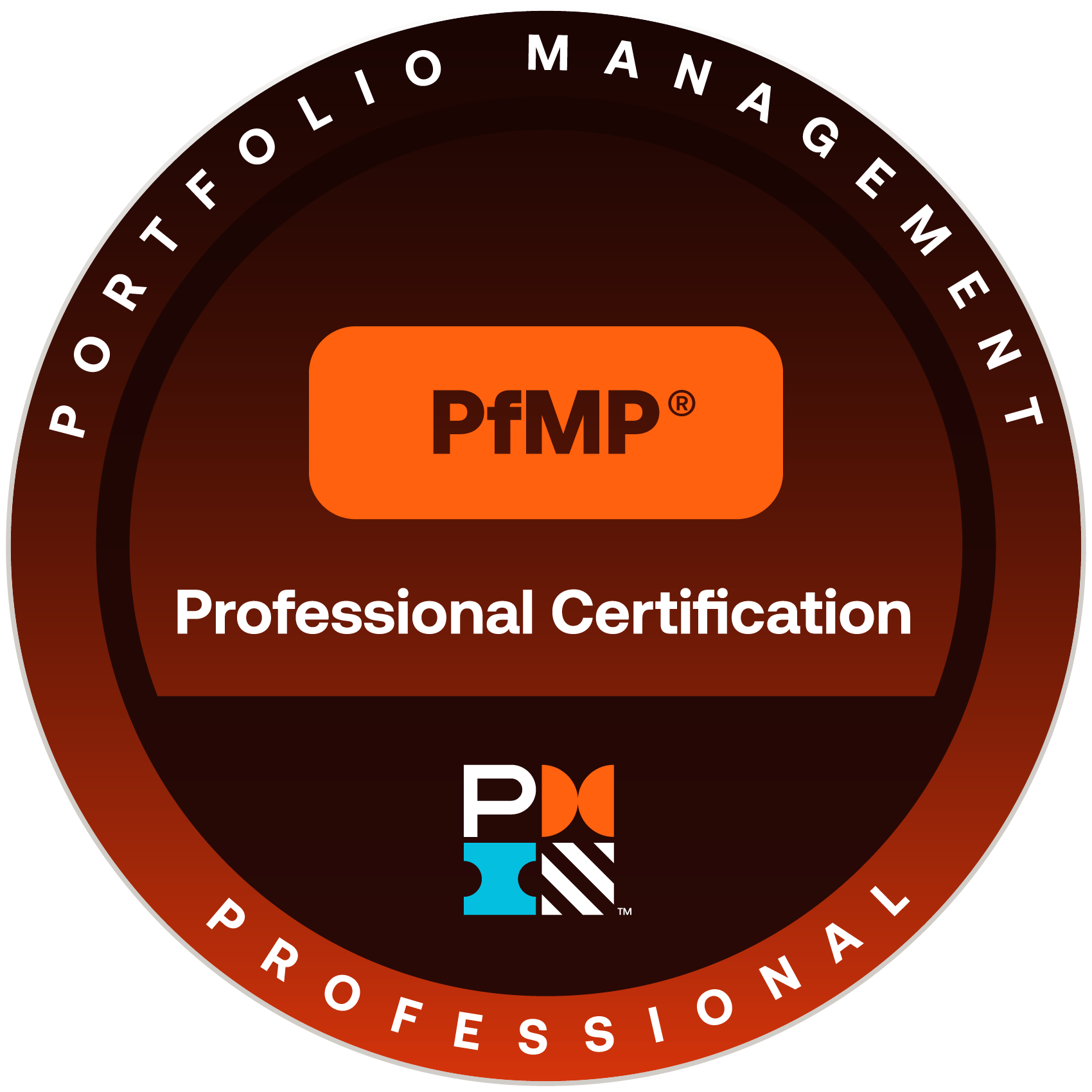 PfMP certification badge