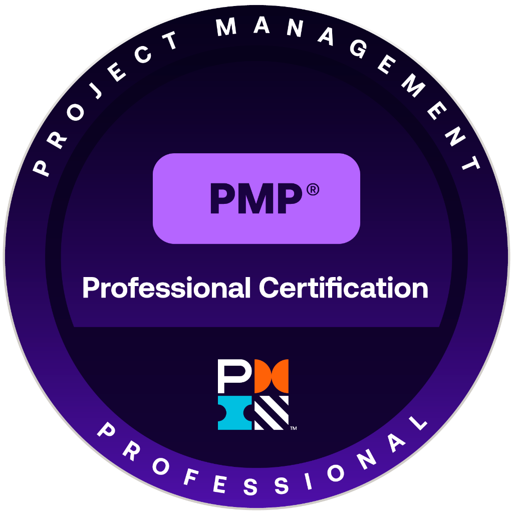 PMP certification badge